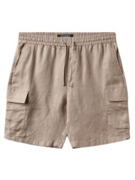 shorts & βερμούδες gabba azore linen cargo shorts men