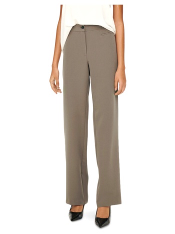 παντελόνια only onllanaberry mid straight fit pants women