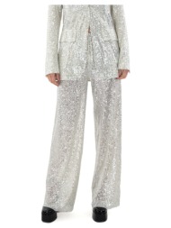 παντελόνια c.manolo sequined pants women manolo