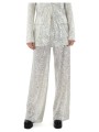 παντελόνια c.manolo sequined pants women manolo