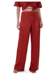 παντελόνια black n black high waist straight fit pants women black black