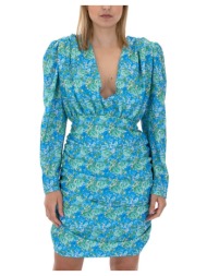 φορέματα studio 83 jardin longsleeve mini dress women