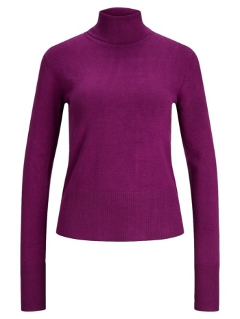 πουλόβερ jjxx noos ava l/s roll neck - dark purple