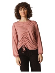 φούτερ skfk t-shirt bezi - vintage rose