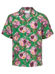 πουκάμισο με μακριά μανίκια selected relax liam shirt - jolly green