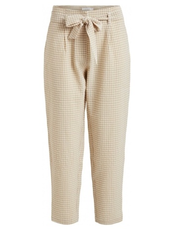 παντελόνια vila pants laidas 7/8 - cement
