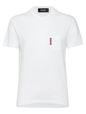 t-shirt με κοντά μανίκια dsquared red label regular fit