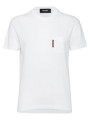 t-shirt με κοντά μανίκια dsquared red label regular fit t-shirt women