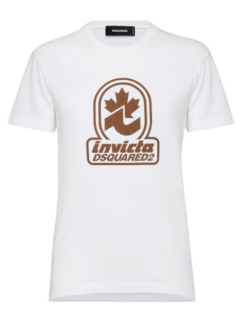 t-shirt με κοντά μανίκια dsquared invicta just right