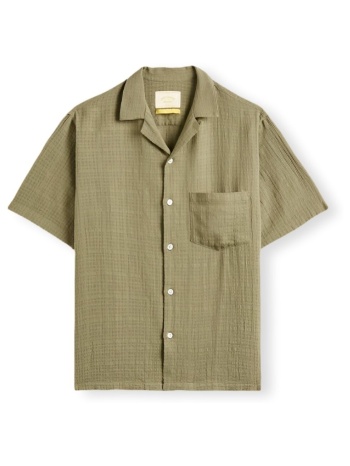 πουκάμισο με μακριά μανίκια portuguese flannel grain shirt