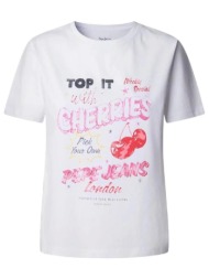 t-shirt με κοντά μανίκια pepe jeans -
