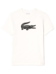 t-shirt με κοντά μανίκια lacoste sport 3d print t-shirt men