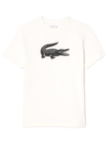 t-shirt με κοντά μανίκια lacoste sport 3d print t-shirt men