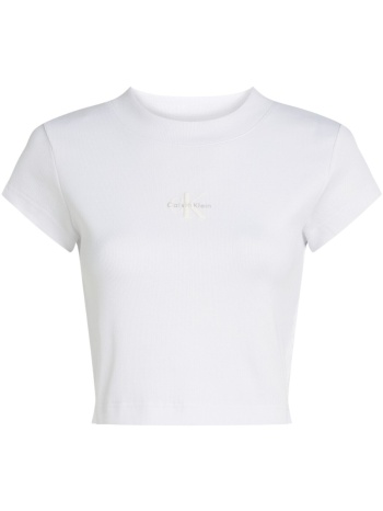 t-shirt με κοντά μανίκια calvin klein jeans monogram baby σε προσφορά