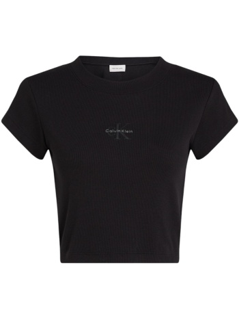 t-shirt με κοντά μανίκια calvin klein jeans monogram baby σε προσφορά