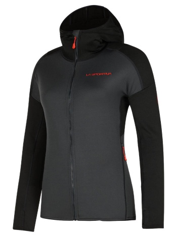 fleece la sportiva upendo hoody w m33 900322 carbon/cherry σε προσφορά