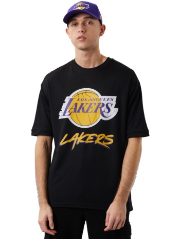 t-shirt με κοντά μανίκια new-era nba los angeles lakers