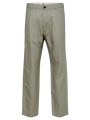 παντελόνια selected relaxed jones linen - vetiver