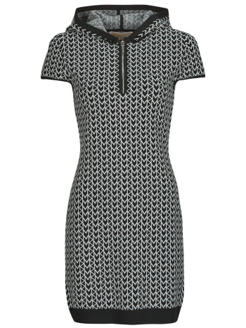 κοντά φορέματα michael michael kors mk jacq hooded zip drs