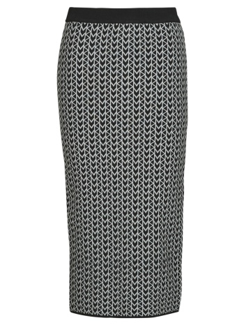 κοντές φούστες michael michael kors mk jacquard midi skirt
