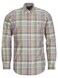 πουκάμισο με μακριά μανίκια polo ralph lauren chemise coupe droite en oxford