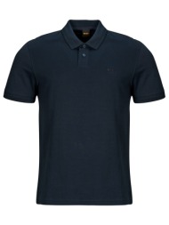 πόλο με κοντά μανίκια boss pe_interlock