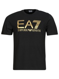 t-shirt με κοντά μανίκια emporio armani ea7 train logo series m tee big logo ss - train logo series 