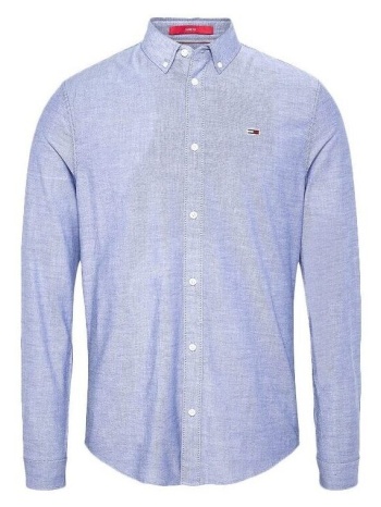 πουκάμισο με μακριά μανίκια tommy hilfiger tommy jeans slim