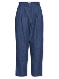 παντελόνια object joanna trousers - medium blue denim