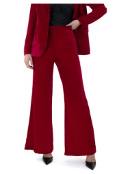 παντελόνια twenty-29 velvet high waist flare pants women