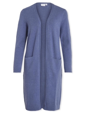παλτό vila noos ril long cardigan - bijou blue