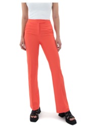 παντελόνια my t wearables pleated high waist straight fit pants women