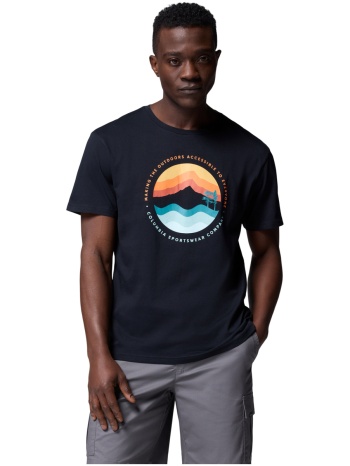 t-shirt με κοντά μανίκια columbia path lake ii graphic tee