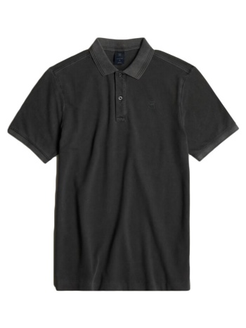 t-shirt με κοντά μανίκια g-star raw dunda overdyed slim fit