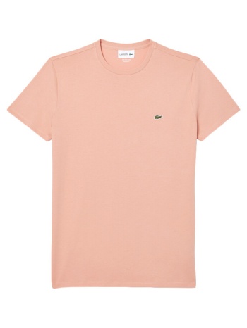 t-shirt με κοντά μανίκια lacoste pima regular fit t-shirt
