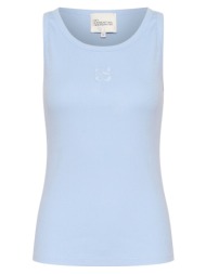 μπλουζάκια με μακριά μανίκια my essential wardrobe mandy rib tank top women