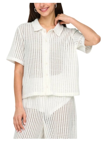 πουκάμισα only onlfreya shortsleeve polo collar shirt women