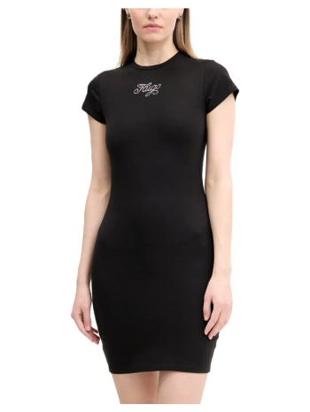 φορέματα boss nalix rhinestones shortsleeve mini dress women