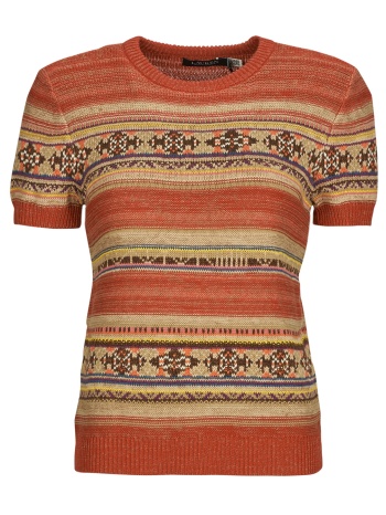 πουλόβερ lauren ralph lauren eyelah-short sleeve-pullover