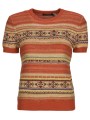 πουλόβερ lauren ralph lauren eyelah-short sleeve-pullover