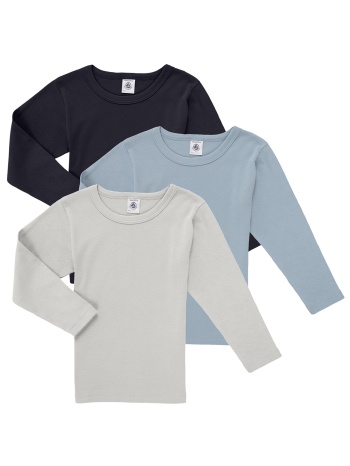 μπλουζάκια με μακριά μανίκια petit bateau tsml x2