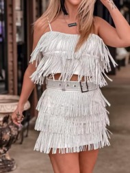 λευκο σετ τοπ και ...