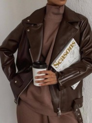 καφε τζακετ oversized  ...