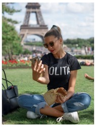 lolita black t-shirt