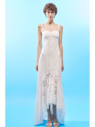 μακρυ δαντελενιο φορεμα ...