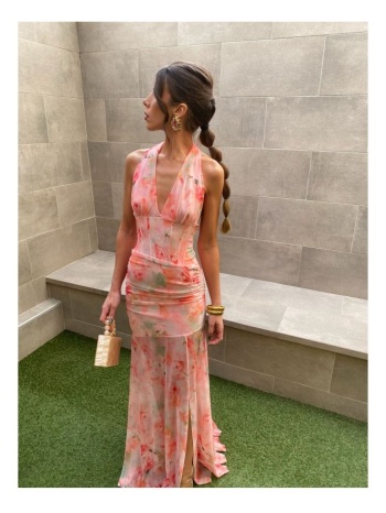 maxi tulle dress petisa