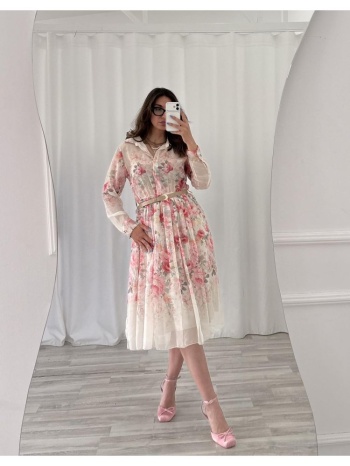 floral shirtdress