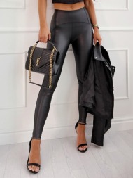 μαυρο δερματινο κολαν- tecla