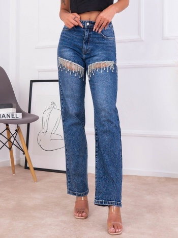 τζιν παντελονι με στρας - saulina