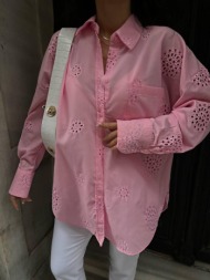 πουκαμισο ροζ κιπουρ - spring